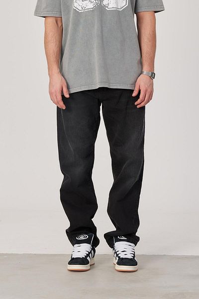 NOMARC 16398 Λεπτομερής Anthracite Baggy Jean