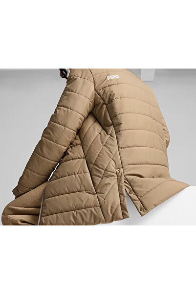 Puma Ess+ Padded Jacket Γυναικείο Casual Παλτό 67536467 Καφέ