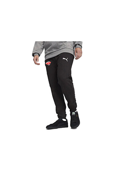 Puma Turk Hava Yolları Pantolon Türk Hava Yolları Erkek Futbol Antrenman Eşofman Altı THY-65859803 S