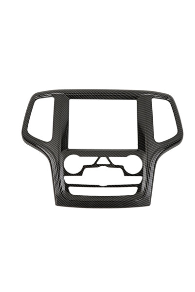 Choice Carbon Fiber Grain Car Center Console Navigation Panel Decoration Cover Trim for Jeep Grand Cherokee