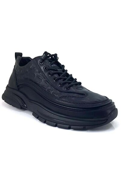 Guja 518 Erkek Sneaker Spor Ayakkabı-Siyah