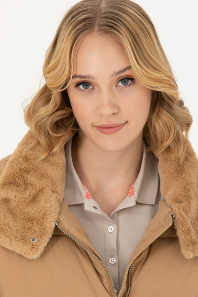 U.S. Polo Assn. Γυναικείο Παλτό Άμμου 50271165-VR085