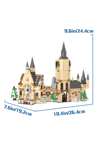 Choice no original box Newest Casle Harries Series Bricks Set DIY Compatible with Building Blocks Toys for