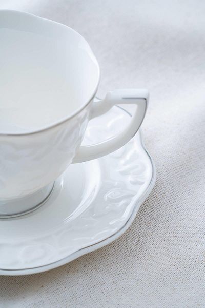 ACAR Octavia 6-Person Silver Teacup Set - 210 ml