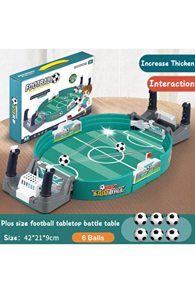 Choice طاولة كرة قدم متوسطة الحجم مكونة من 6 كرات لحفلات العائلة ولعبة كرة قد...