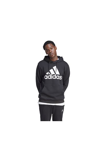 adidas M Bl Fl Hd Ανδρικά Casual Φούτερ IB4024 Μαύρο