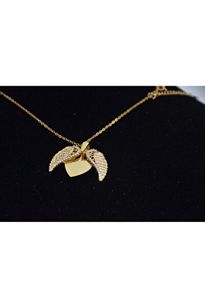 staınless steel açılır kanatlı kalpli çelik kolye