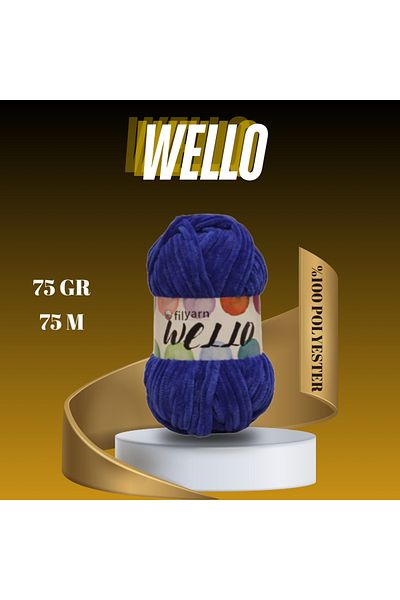 Filyarn Wello Baby Rope Set - Knitted, Blanket, Slippers, Scarf, Towel, Mat and Velvet Rope