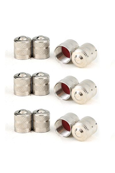 Choice 12PCS -C0655 4/8/12PCS Air Wheel Caps Cover Aluminum Dust Nipple Caps Car Wheel Tyre Caps for Cars a