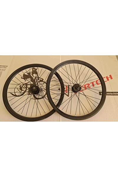 Vertech bisiklet 24 inç ön ve arka tekerlekler