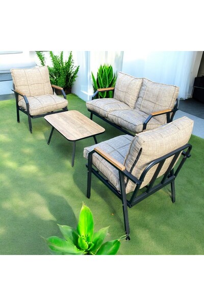 YARENWOOD BAHÇE SETİ, BALKON MOBİLYASI , ÇAY SETİ,2 1 1 TAKIM