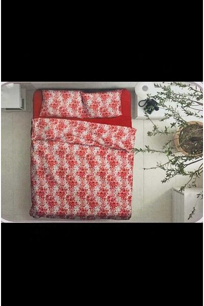 CASABEL Flanel (Flannel) 100% Cotton Double Personal Duvet Cover Set