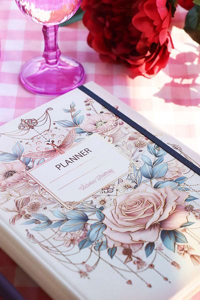 Victoria's Journals 17x24 см Скрита спирала Неограничен планер Дневник