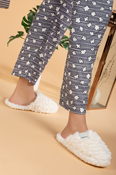 uway Γυναικείες χειμερινές βελούδινες παντόφλες Visco ορθοπεδικές με αποστράγγιση θορύβου, μαλακές άνετες και ζεστές παντόφλες για το σπίτι