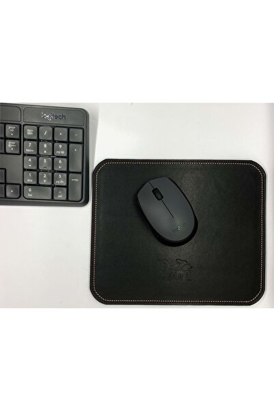 rakkun shop Quality Imported Artificial Leather 100% Handcrafted Mouse Pad Double Sided