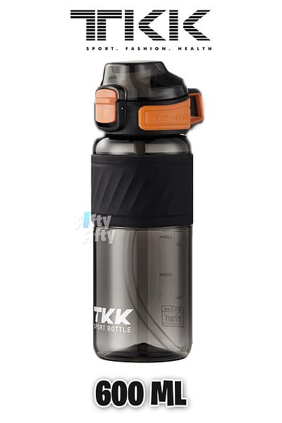 Vagonlife Tkk 600 ml Dual Use Tritan Water Bottle with Straw/Comfortable Drinking Bpa Free with Carrying Handle Fftkk1025