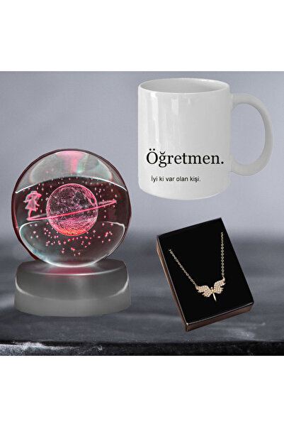 REGALOGİFT Öğretmene Hediye Öğretmenler Günü Hediye Seti