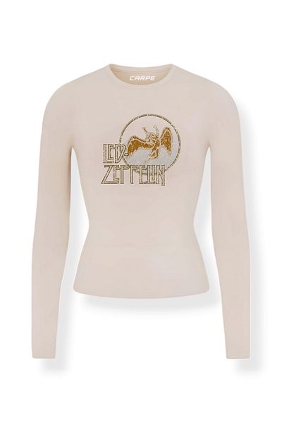 Carpe Led Zeppelin Long Sleeve Full Length Blouse