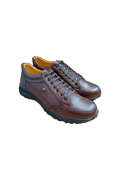 Luis Figo 4330 Genuine Leather Brown Color Top Quality Winter Casual Men's Shoes