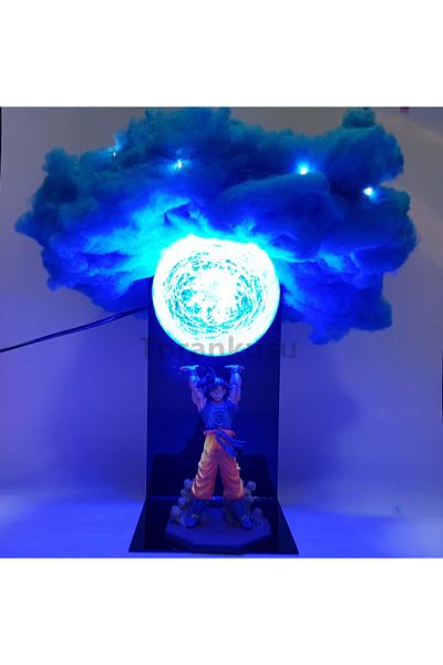 Choice Eu And Us Plug Anime Figures Manga Dragon Ball Z Son Goku Led Broly Super Saiyan Diy Set Toys Action