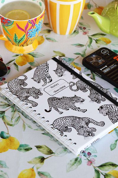 Victoria's Journals 192 Sheets Spiral Notebook - 96 Sheets, 17x24 cm, 90gr Dotted