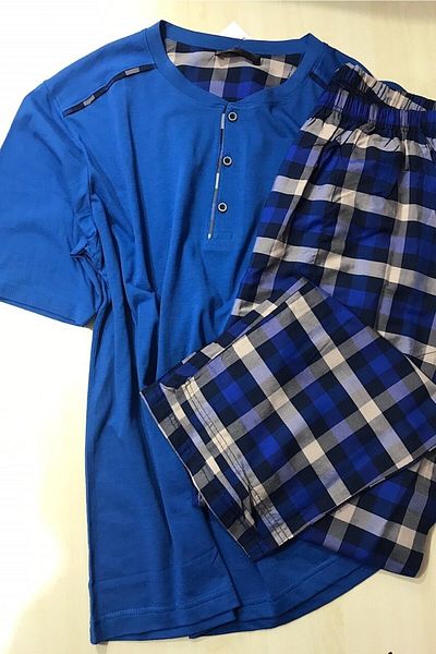 Pelin Pijama Patted Men's Pajamas -2714 - Saks