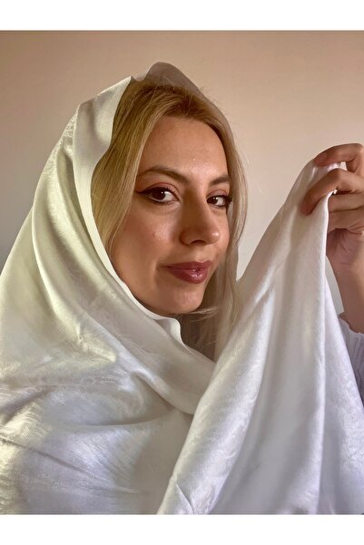 Çeşme Home Women's Cashmere and Silk Mixed Original Pashmina Shawl Scarf