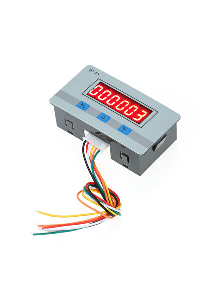 Choice Silver Mini LED Digital Counter Module DC/AC5V~24V Electronic Totalizer with NPN and PNP Signal Inte