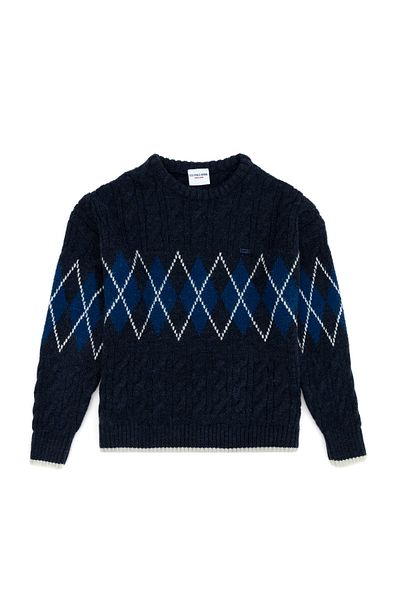 U.S. Polo Assn. Boy's Navy Blue Sweater 50271354 -Vr033