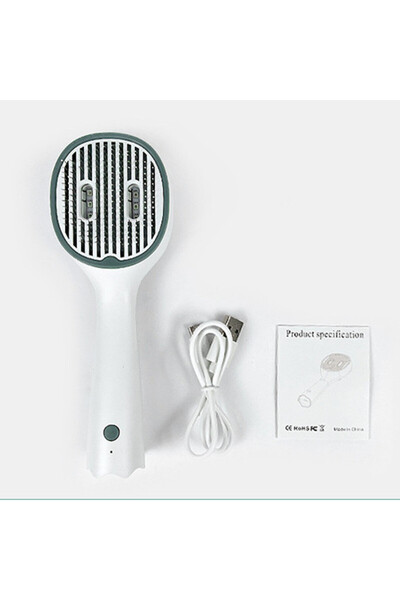 Choice مشط مبيد للجراثيم، مشط للقطط، فرشاة لإزالة شعر الكلاب، تعقيم بالأشعة ف...