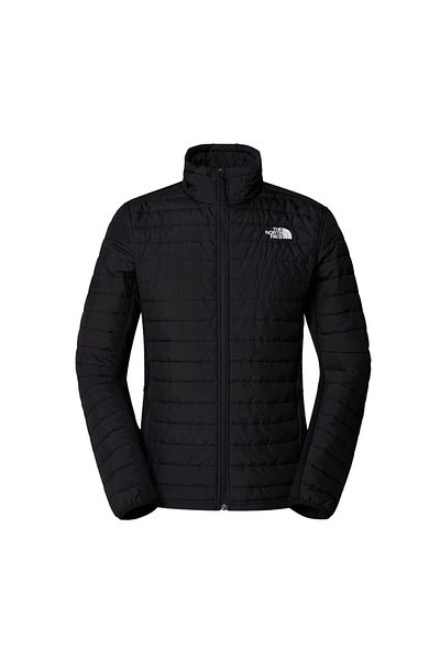 THE NORTH FACE Ανδρικό υβριδικό μαύρο παλτό με γιακά Canyonlands