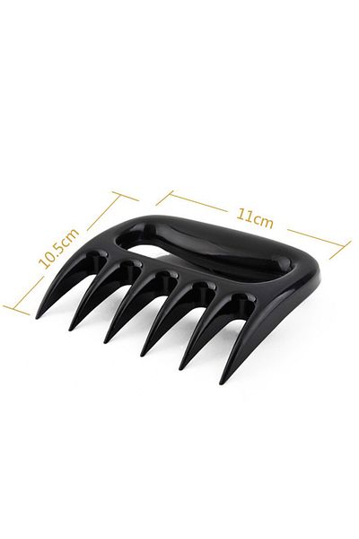 Choice 1PCS Opp Bag 1 Pieces Bear Claw Meat Grinder Tear Meat Tools Bear Claw BBQ Fork To Tear Meat Food Fo