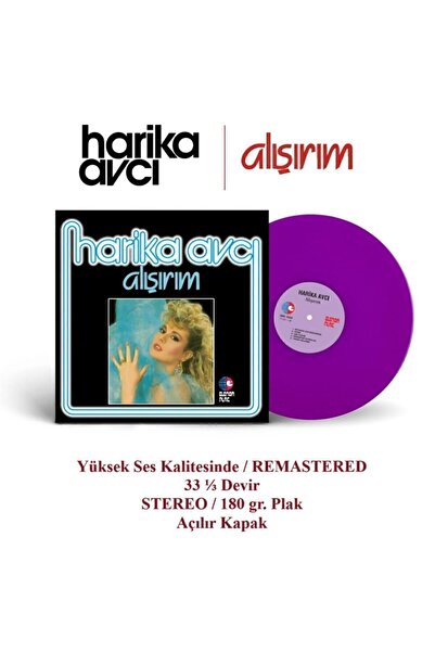 Genel Markalar Harika Avcı / Alışırım Vinly Plak Alithestereo