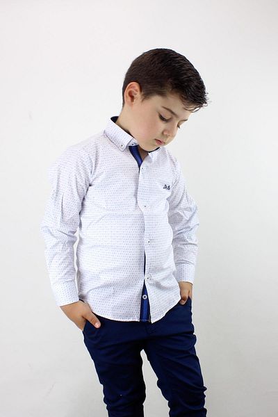 Doctor junior Cămașă cu mânecă lungă cu model pentru băiat