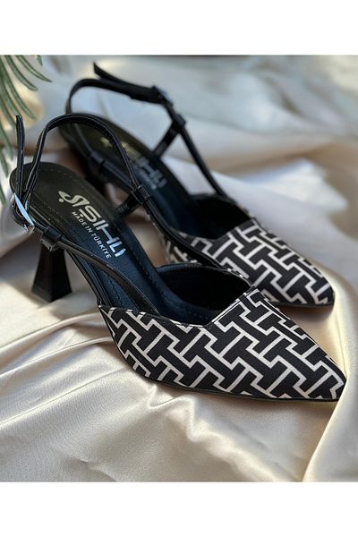GULA Htç Women's Patterned Heeled Shoes