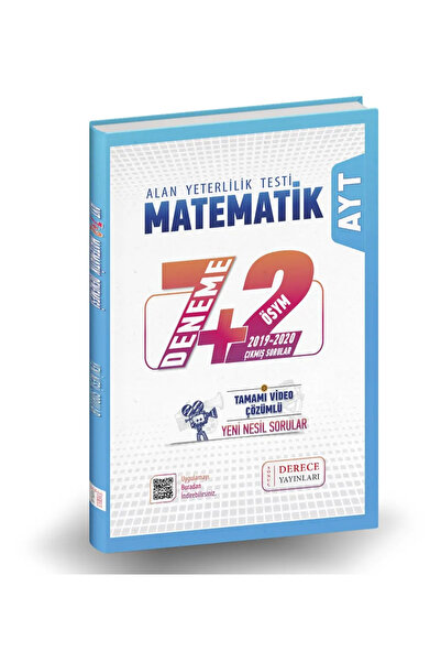 Sonuç Derece Yayınları Ayt Matematik 7 2 Deneme 2023-2024 Derece Yayınları