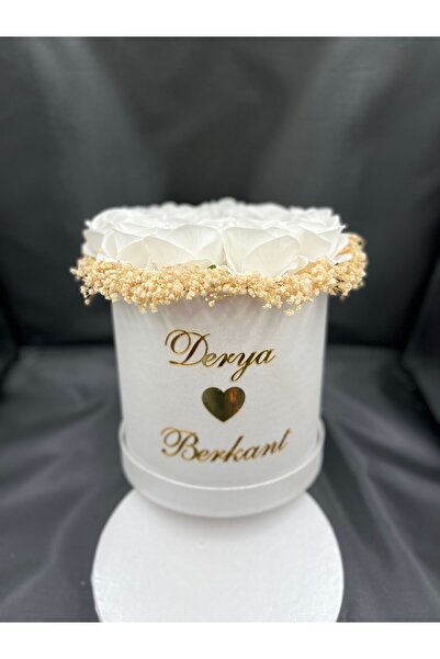 Uğur efendi şekerleme Silindir Kutuda İsteme Çiçeği Kız İsteme Çiçeği Söz Çiç...