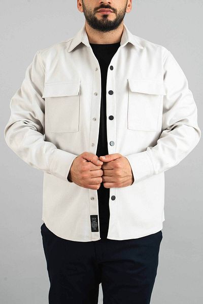 bombe Férfi Stone szezonális alkalmi búvárbevonatú sportkivágású kabát Snap Jacket ing