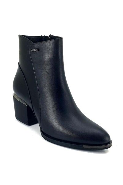 venüs ayakkabı Αφροδίτη 2405424   Καθημερινές Γνήσιες Δερμάτινες Μπότες-Μαύρο