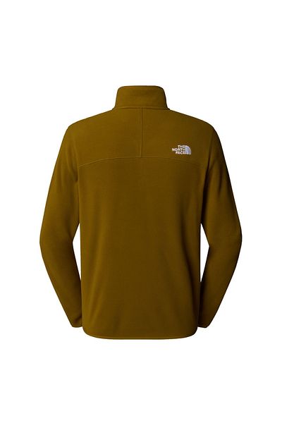 THE NORTH FACE Ανδρικό φούτερ με πράσινο γιακά 100 Glacier 1/4 Zip