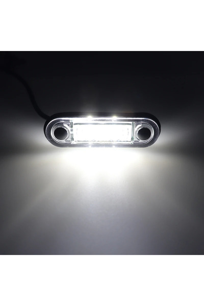 Choice 10Pcs White 10pcs 12/24V Waterproof LED Side Marker Lights Clearance R...