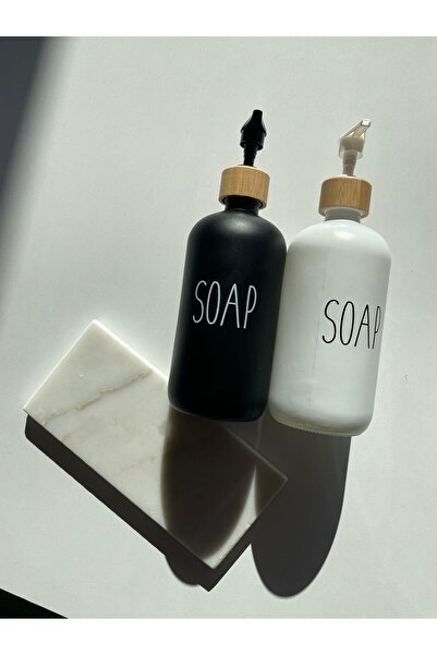 ESHOME 2'li Mermer Altlıklı Modern Sıvı Sabunluk