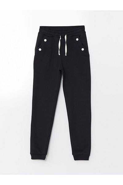 LC Waikiki Pantaloni de sport Jogger pentru fete cu talie elastică