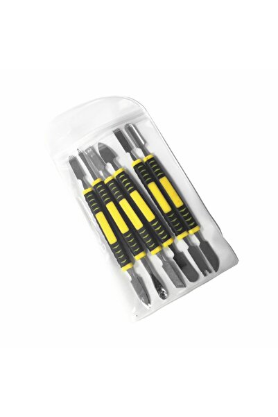 Choice مجموعة أدوات إصلاح فتح وفك معدنية مكونة من 6 قطع لهاتف محمول ودفتر ملا...