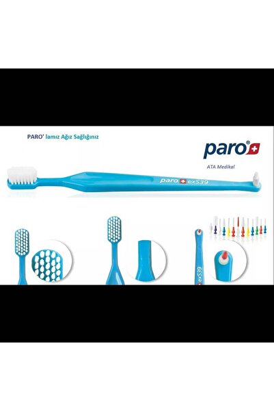 Paro 714 Exs39 Diş Fırçası Modern Tasarım Yüksek Kalite Isviçre Ürünü Ultra Soft Eksra Yumuşak