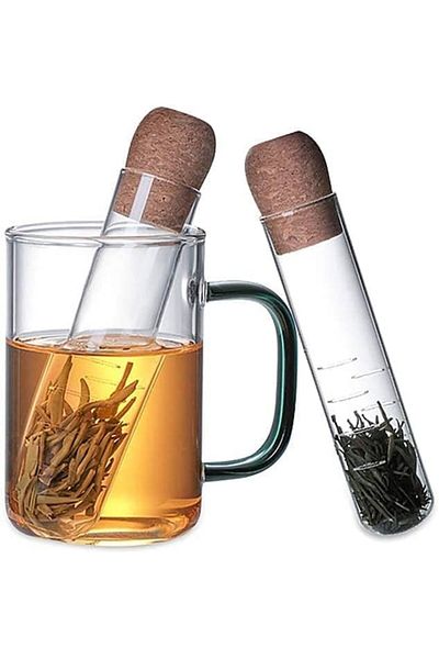 MIBRU Coffee and tea soaking glass strainer
