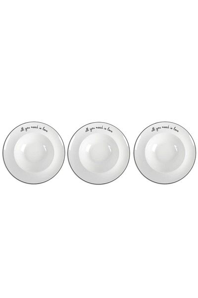 Porland Hope 3-Piece Pit Pasta Plate