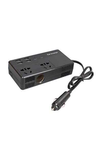 Powermaster Cz02 200watt 12-24v 220volt 4xusb Type-c Girişli Inverter
