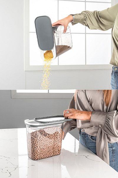 Vienev Foly 4-Piece Food Storage Container with Sliding Lid 1.25 Liters