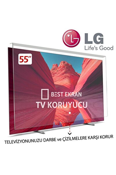 LG 55" Inç 140 Ekran Tv Ekran Koruyucu